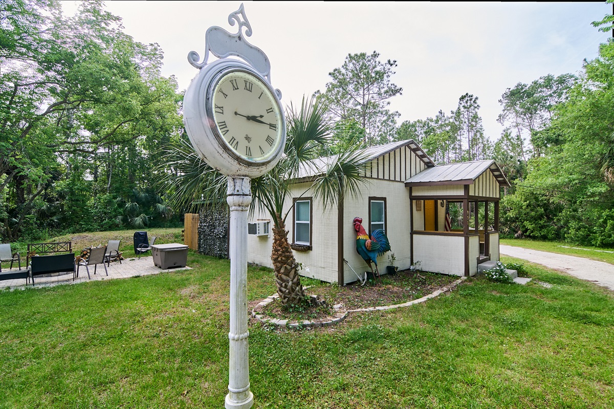 Exterior with Fire Pit